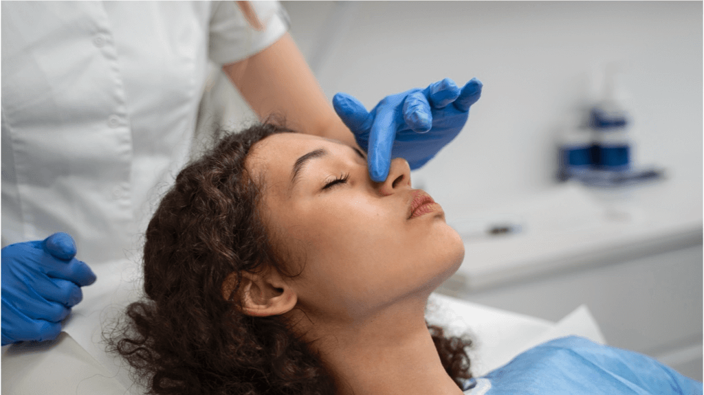 What happens if you don't tape your nose after rhinoplasty